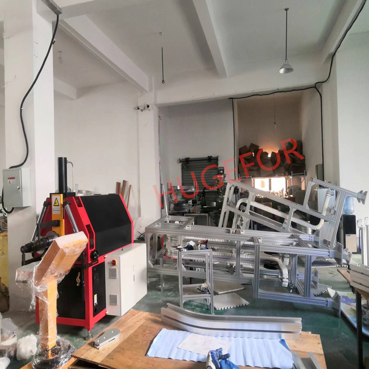 柔性輸送線(xiàn)鋁型材彎軌加工工藝